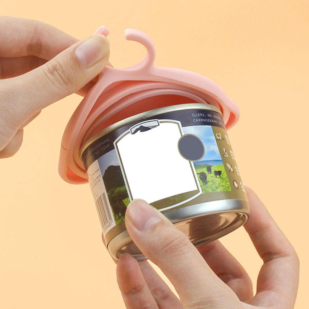 AUGUSTINA Dụng Cụ Mở Nắp Lon Bằng Silicone Tái Sử Dụng Tiện Lợi