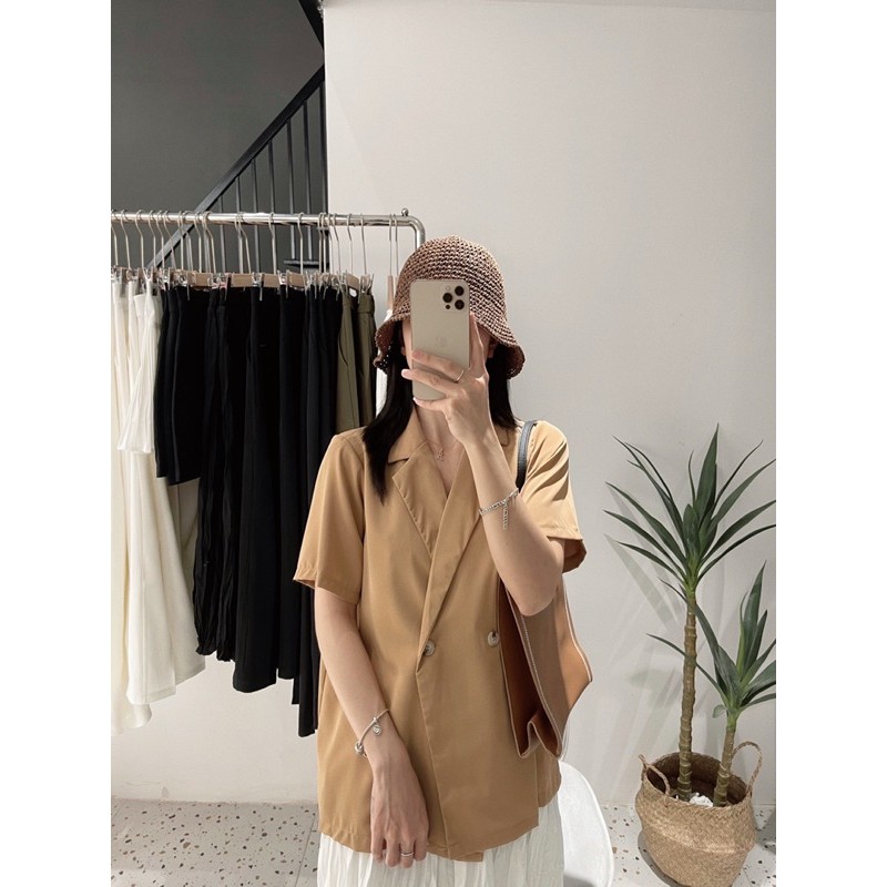 A2-Áo blazer 2 cúc mỏng | BigBuy360 - bigbuy360.vn