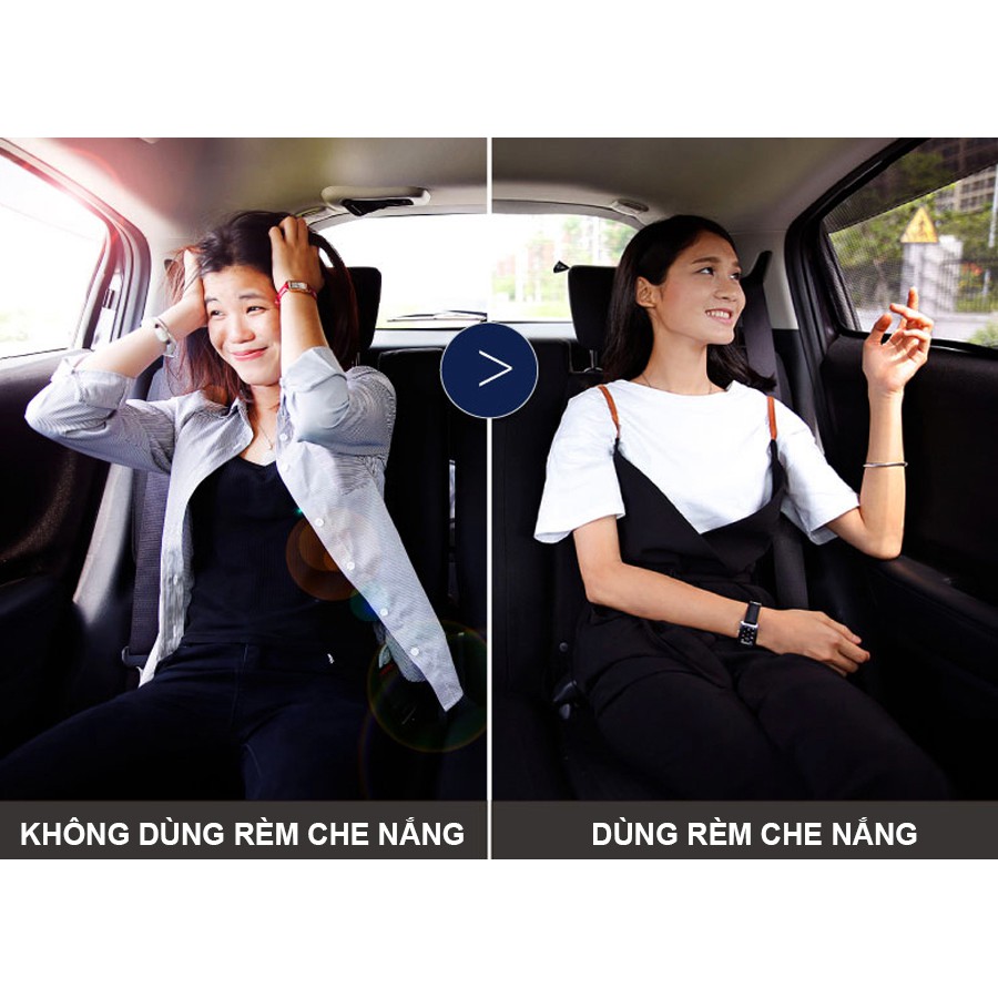 Bộ rèm chắn nắng chống nóng hút nam châm theo xe ô tô - Dành cho KIA CERATO 2019