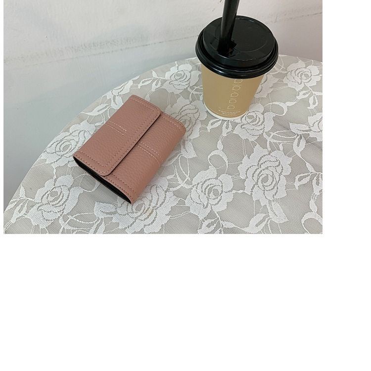Ví Đựng Thẻ Có Khóa Đơn Giản Giá Đỡ
