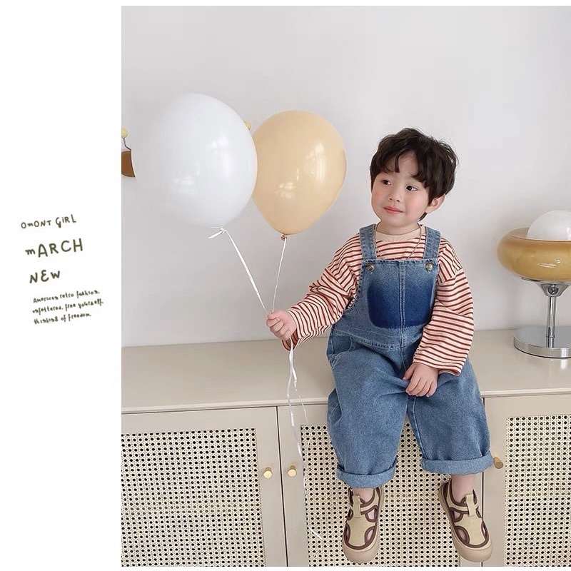 Giày thể thao hở mũi quai dán cho bé G831