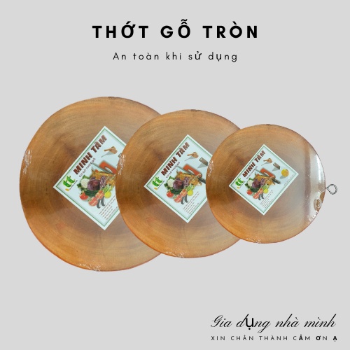 Thớt gỗ siêu bền trong nhà bếp