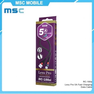 [BH Trọn Đời] Cáp Sạc Nhanh Type C to USB 5A - REMAX RC-188a