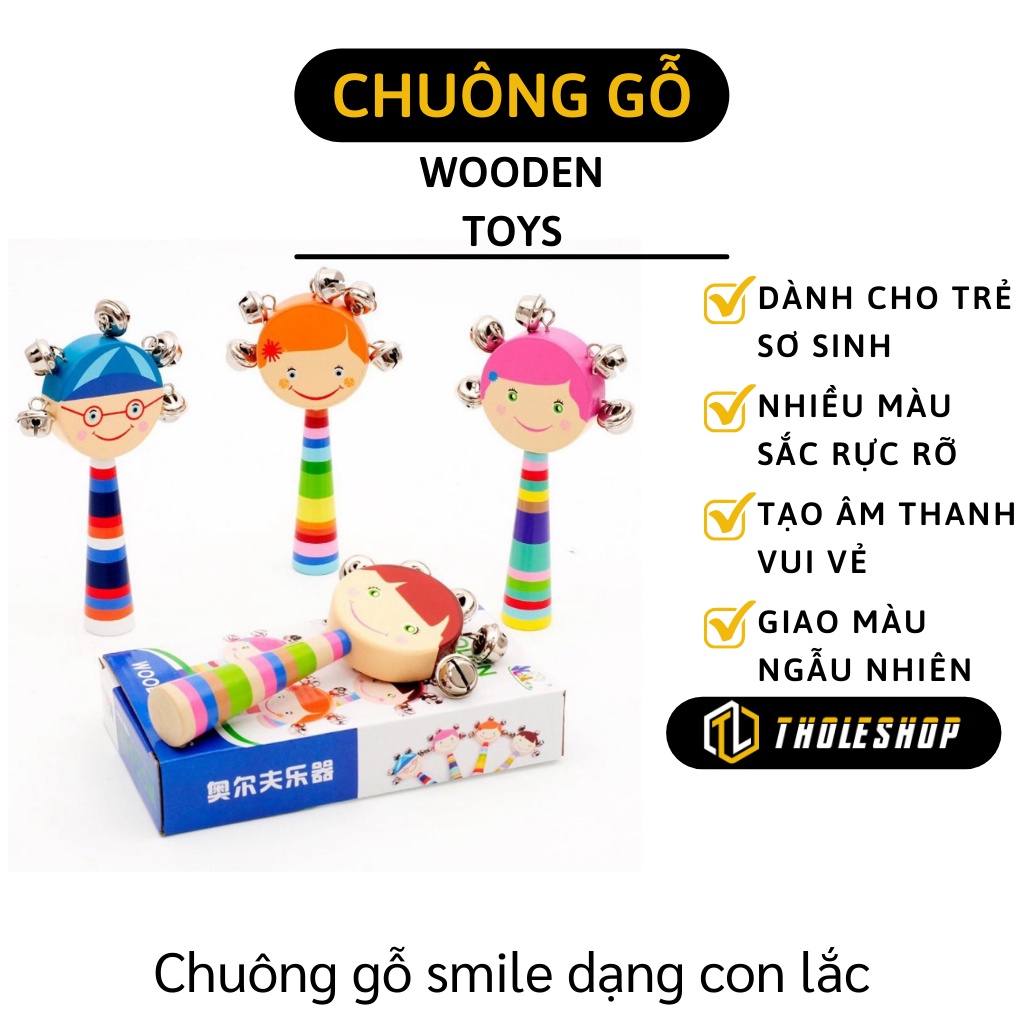 Đồ Chơi Lúc Lắc - Lục Lạc Cầm Tay Cho Trẻ Sơ Sinh Tạo Âm Thanh Vui Nhộn 4819