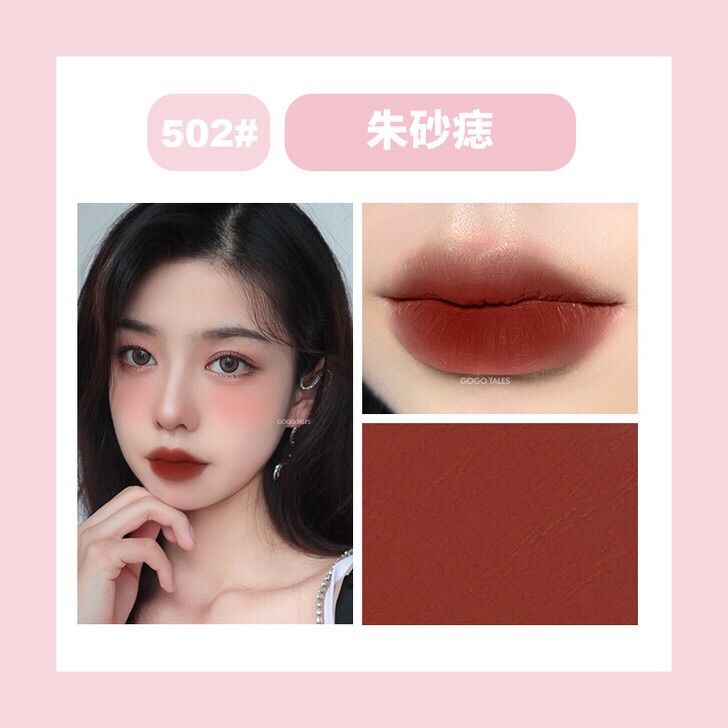 Son Môi Gogo Tales Dưỡng Ẩm Lâu Trôi Chống Thấm Nước Với 6 Màu Lựa Chọn