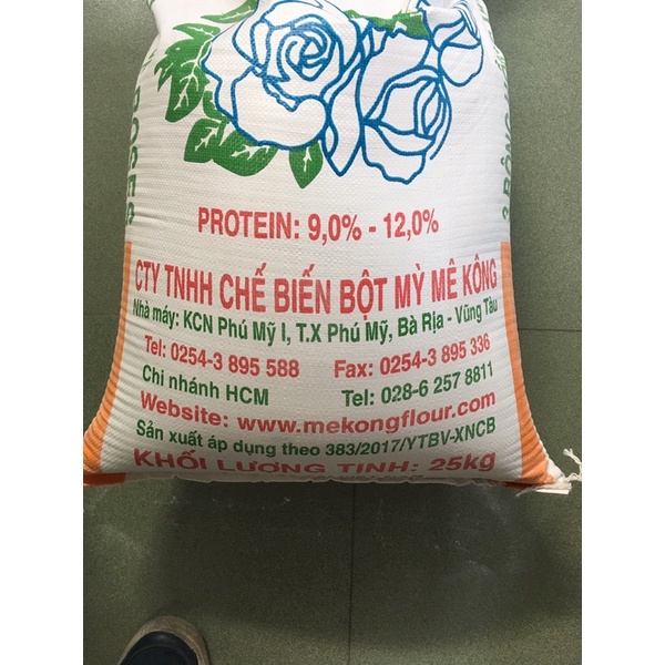 bột mì bông hồng xanh 3kg