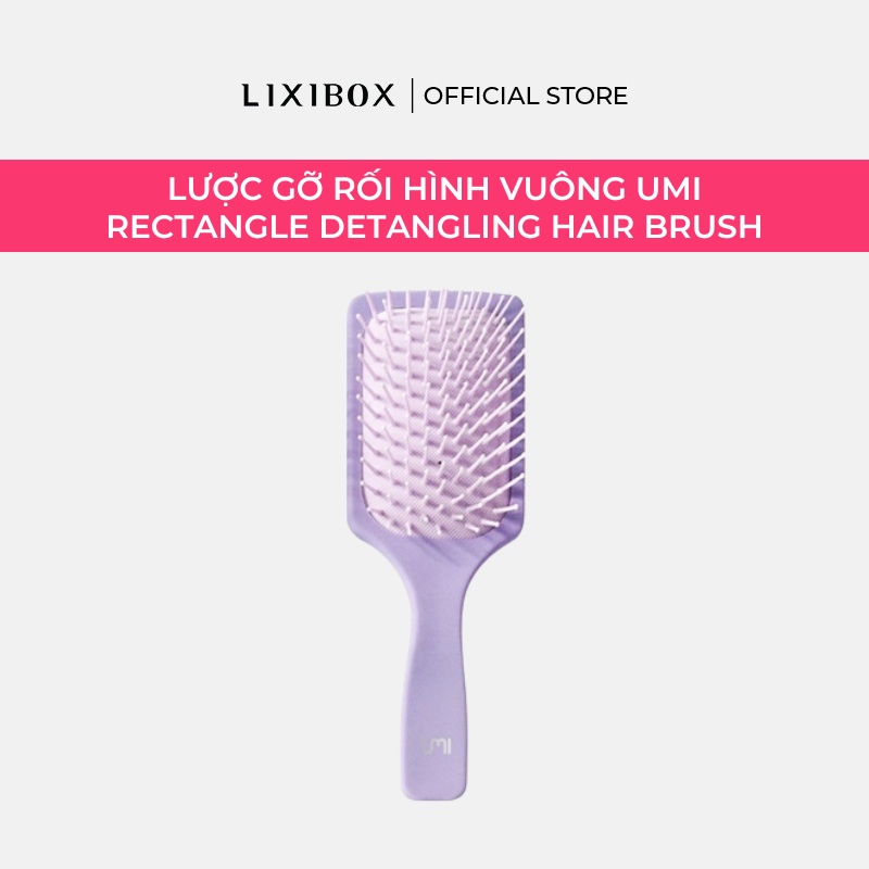 Lược Gỡ Rối Hình Vuông Umi Rectangle Detangling Hair Brush