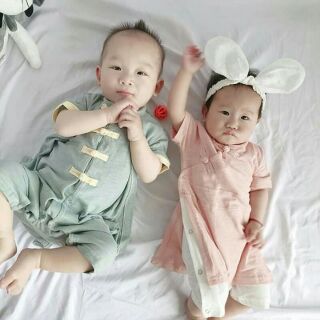 [NHẬP KIDTET hoàn 15% xu đơn 150k] ❎ BODY ÁO DÀI CÁCH TÂN CHO BÉ❎
