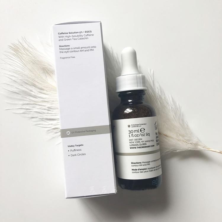 The Ordinary. Caffeine Solution 5% + EGCG Serum Mắt Làm Sáng Da Mắt Giảm Thâm Bọng Mắt Chống Lão Hóa Anti-Aging Eye Seru