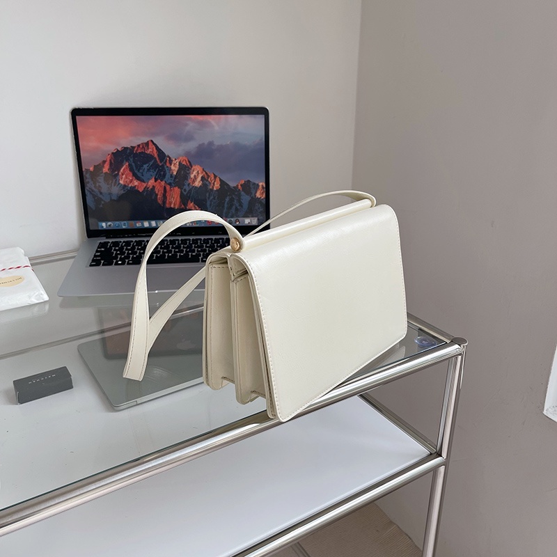 Túi da PU IELGY đeo vai phong cách retro thời trang cho nữ