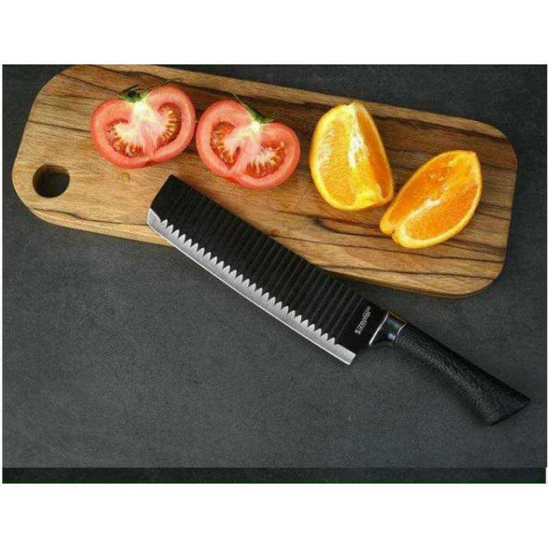 Con dao sóng mũi vuông và nhọn đồng giá.