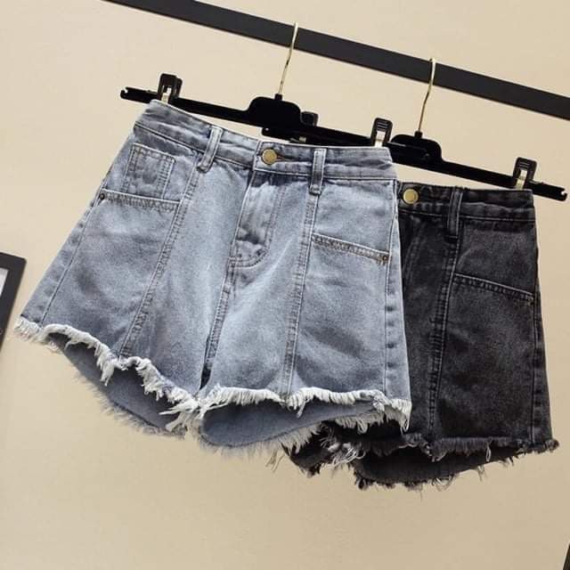 [ Mã THOITRVV giảm 10K đơn 55K ] Quần short jean rách cá tính, sooc bò nữ lưng cao 2hand tuyển chọn