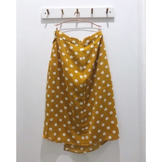 Chân váy chấm bi vintage
