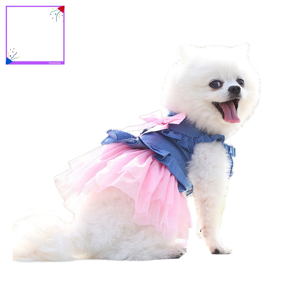 Chân Váy Hóa Trang Công Chúa Nhỏ Có Thể Giặt Rửa Bảo Vệ Da Cho Cún Cưng