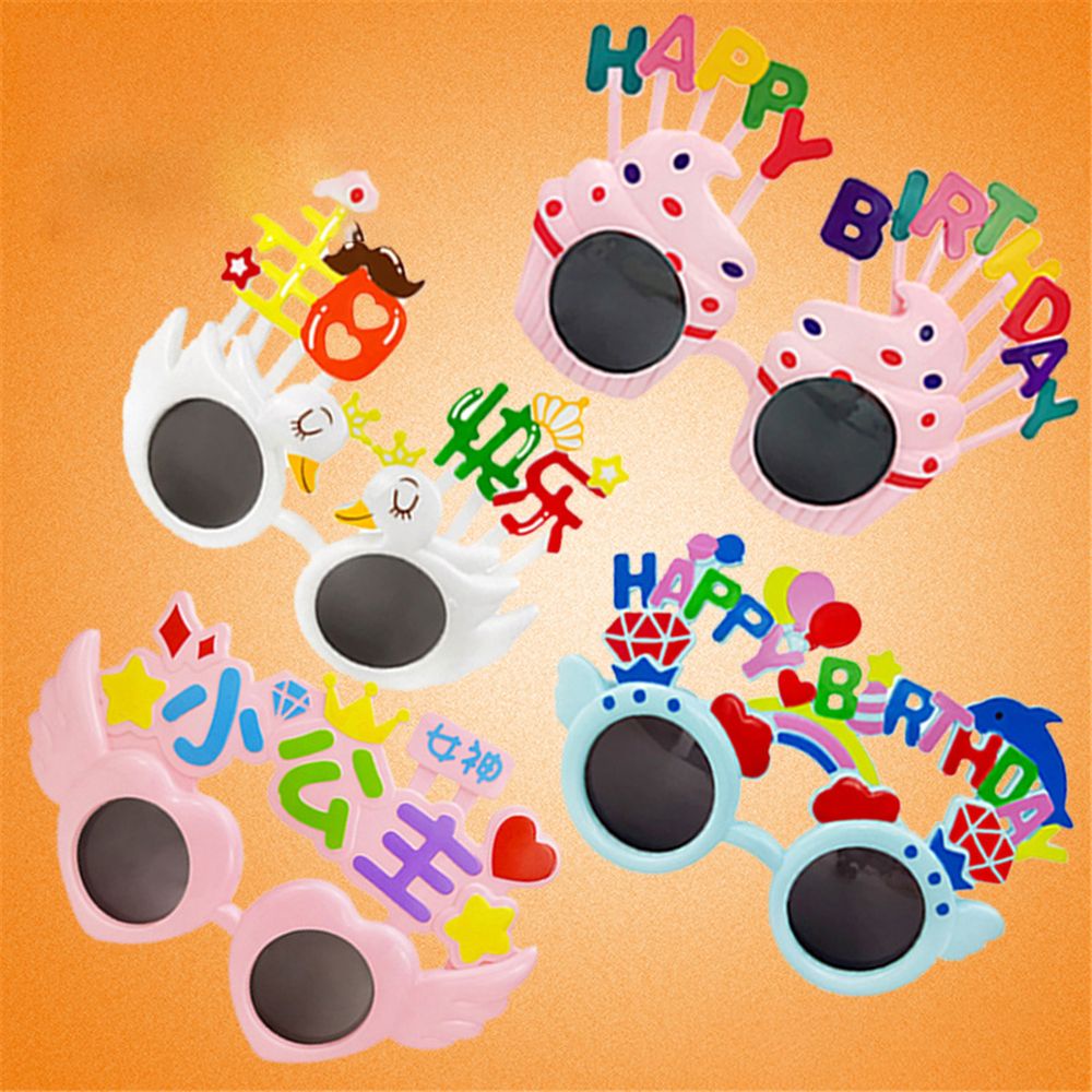 Kính mát in chữ Happy Birthday dễ thương dùng làm phụ kiện chụp ảnh cho bé
 | WebRaoVat - webraovat.net.vn