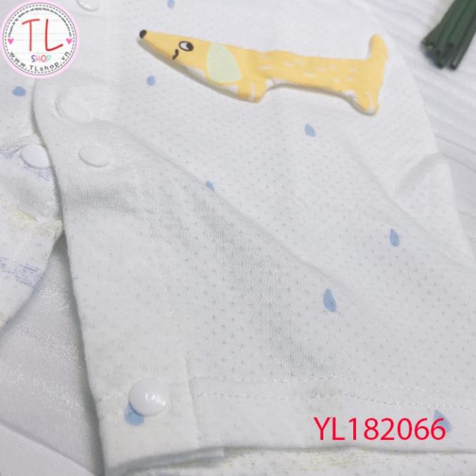 Thời trang trẻ em - Bộ Bodysuit thun lửng cho bé hình cún con- Quần áo bé trai - Bộ bé trai - Quần áo bé gái - Bộ bé gái