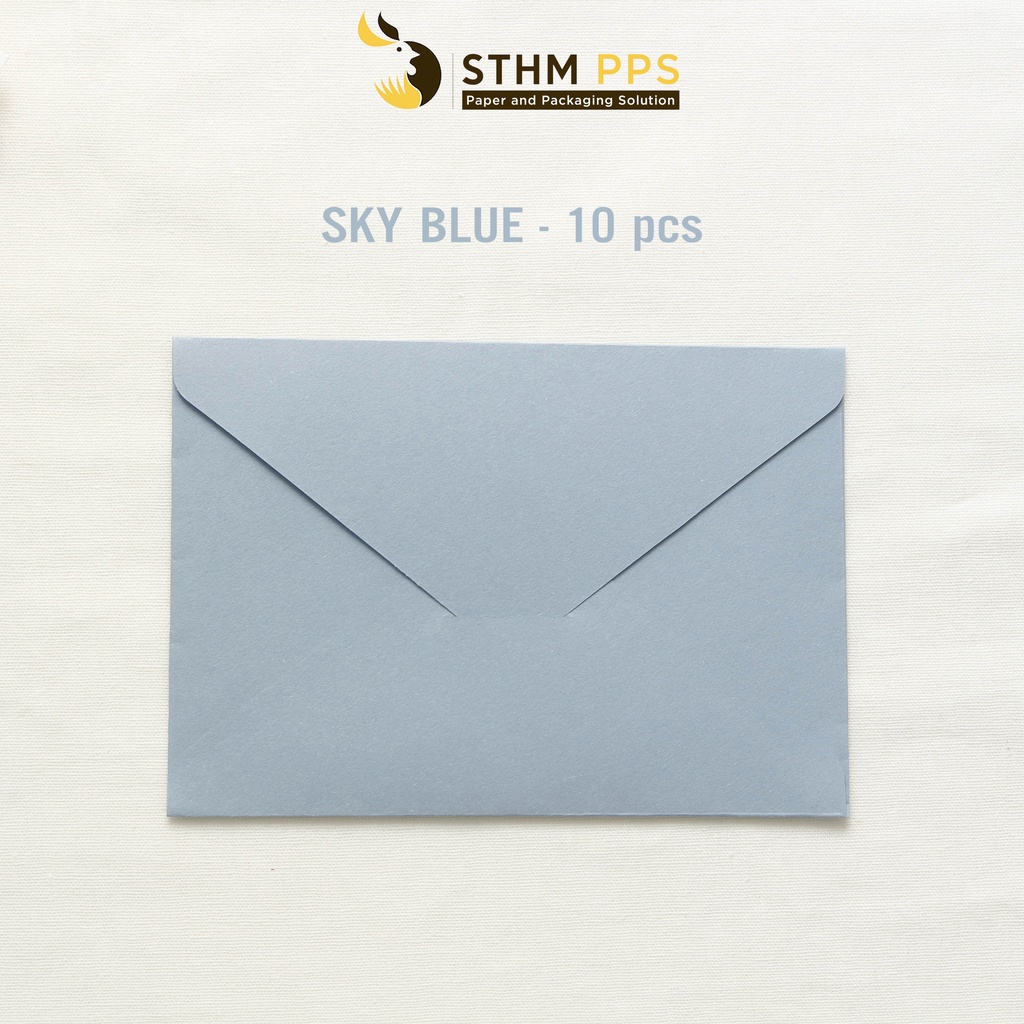 [STHM stationery] - 10 bao thư cao cấp - giấy mỹ thuật nhám- 11x16cm