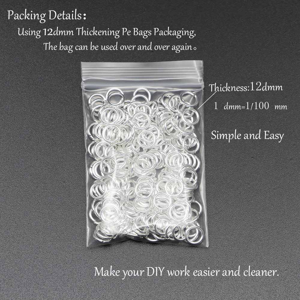 Set 100 Vòng Nối 14-20mm Tự Làm Trang Sức Tiện Dụng