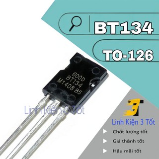 Triac BT134 600D 600V 4A TO-126 chính hãng