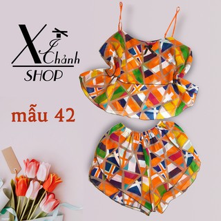 Đồ bộ voan 2 tầng dành cho bigsize