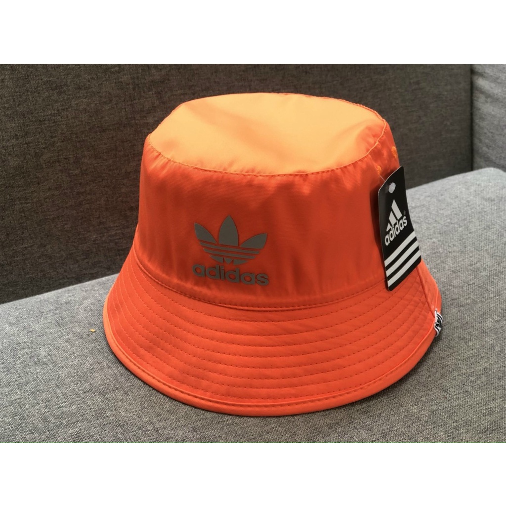(Hàng VNXK) Nón thời trang, mũ Bucket vành tròn Adidas Phản Quang vải Gió đẹp chuẩn thời trang (Ảnh thật)
