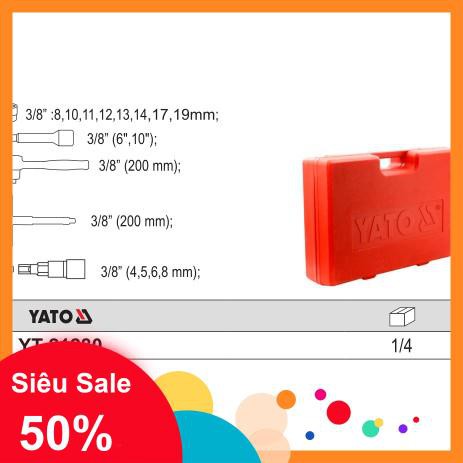 Bộ dụng cụ sửa chữa cách điện tổng hợp 16 chi tiết Yato YT-21280