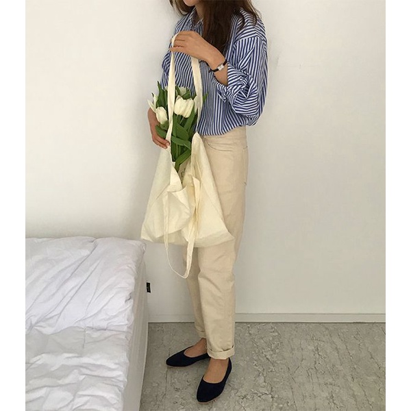 Áo Sơ Mi Kẻ Sọc Thời Trang Hàn Quốc Cao Cấp