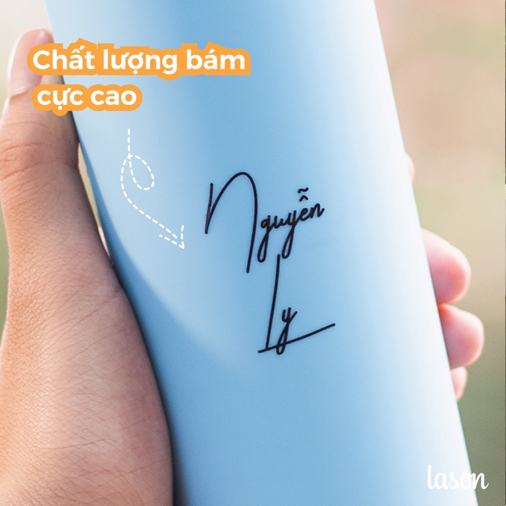 Bình nước in tên, in hình chất liệu nhựa Pastel có ống hút 450ml BN-NHUA00421