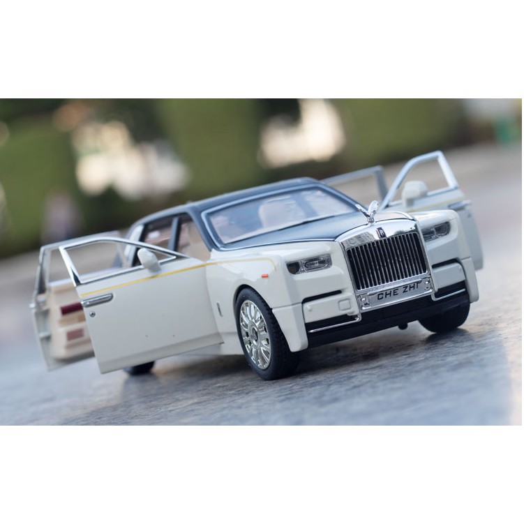 Mô hình xe Rolls Royce Phantom VIII  tỷ lệ 1:24 hãng Chezhi