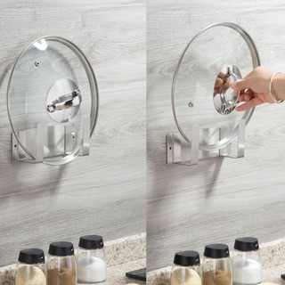 Giá Treo Vung Nồi,Thớt,Inox SUS304 Nanichino sẵn Keo dán tường