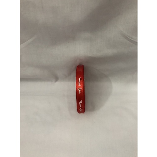 Ruy băng lụa 1 cm chữ "THANK YOU" đủ màu/cuộn