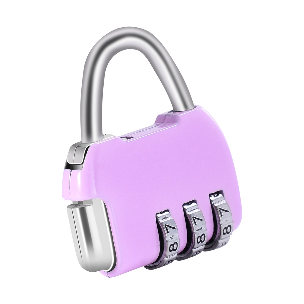 [CHOO] Mini Metal 3 Digits Number Password Luggage Combination Lock Padlock DE