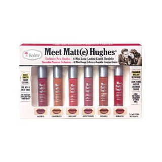 Set mini son kem lì The Balm Meet Matte Hughes