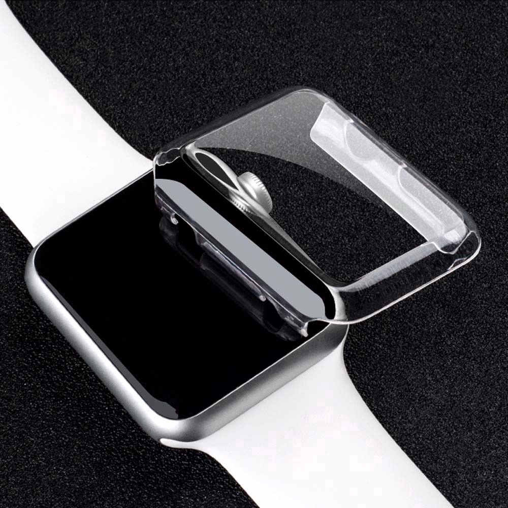 Vỏ TPU siêu mỏng 0.3mm HD bảo vệ màn hình đồng hồ cho Apple Watch 3/2/1