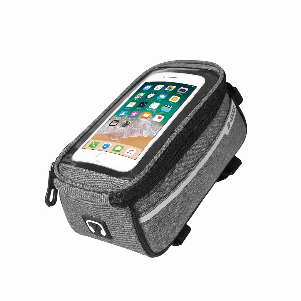 Túi Đựng Điện Thoại 6 Inch Chống Thấm Nước Gắn Khung Trước Xe Đạp