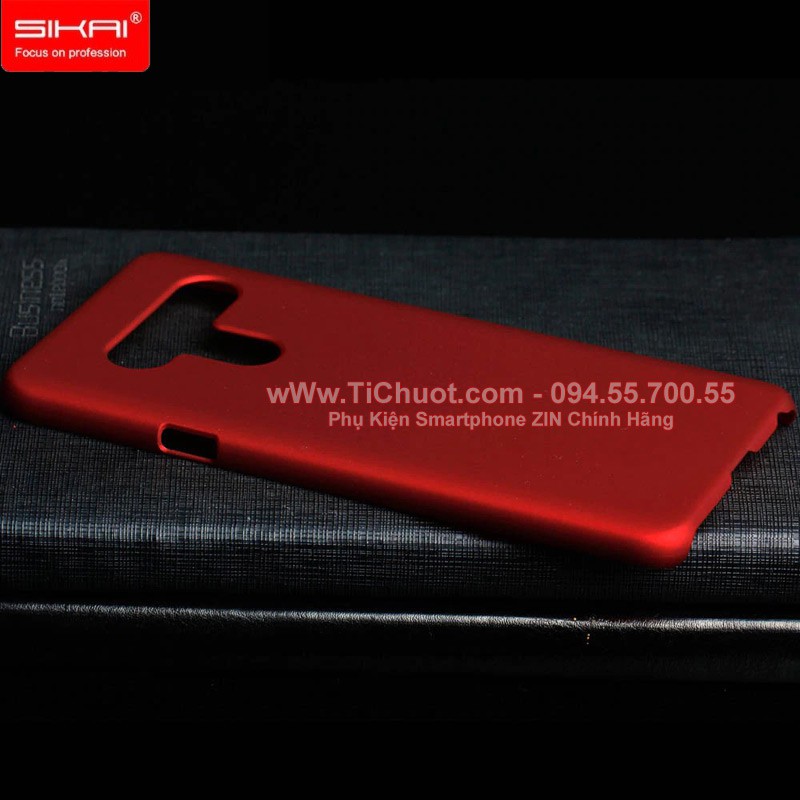 Ốp Lưng LG V40 ThinQ nhựa cứng phủ nhung mịn