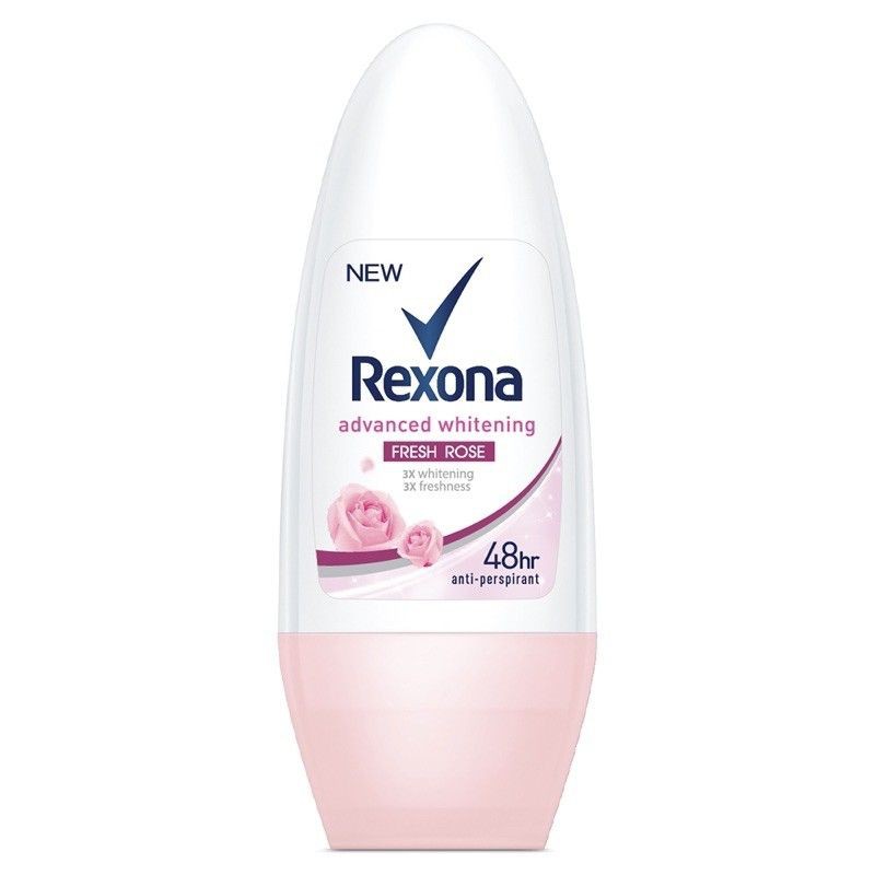 Lăn Khử Mùi Rexona Dưỡng Trắng Tự Nhiên Hương Hoa Hồng 50ml