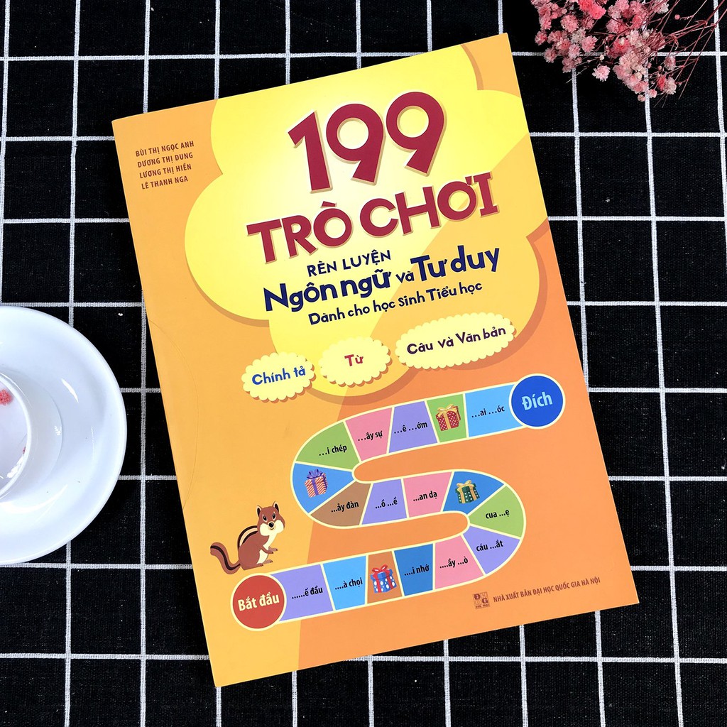 Sách - 199 Trò chơi rèn luyện ngôn ngữ và tư duy dành cho học sinh tiểu học - Thanh Hà Books HCM
