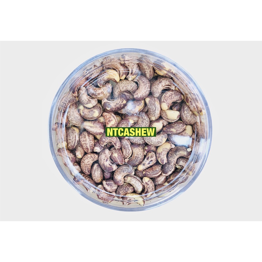 500GRAM Hạt Điều Rang Muối Chưa Bóc Vỏ lụa( Hàng chuẩn size nhỏ số lượng hạt 750 hạt/1kg)