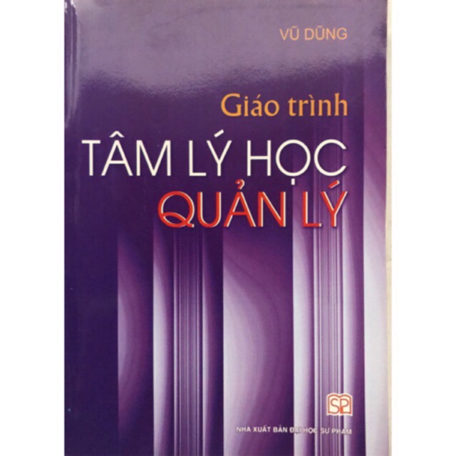 Sách - Giáo trình Tâm lý học quản lý