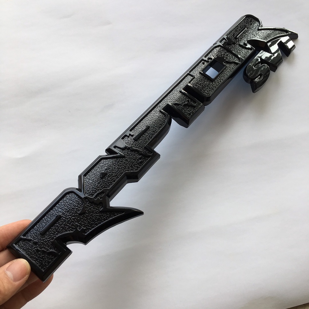 Chữ RAPTOR nổi 3D trang trí xe Ford Ranger 3 màu lựa chọn