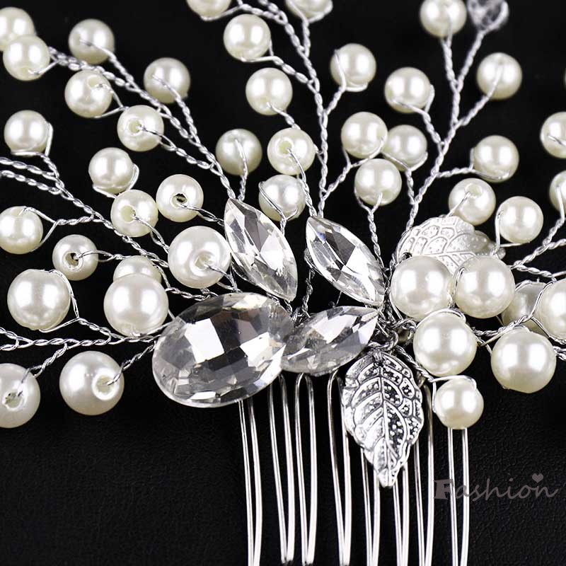 Lược Cài Tóc Hình Nhánh Cây Thời Trang Cho Cô Dâu