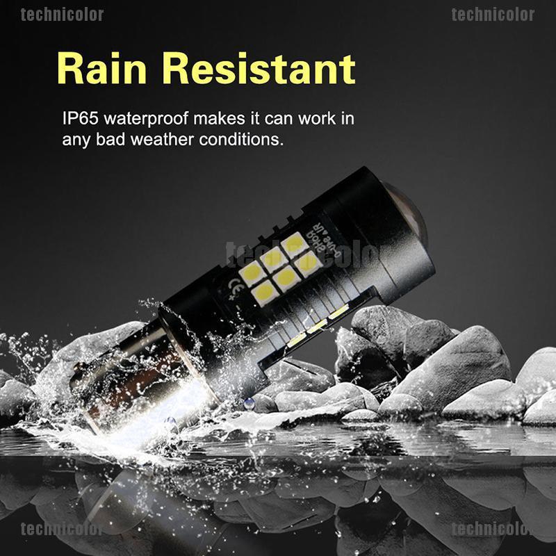 Bóng Đèn LED Đuôi Xe Hơi Ánh Sáng Trắng 1156 BA15S P21W 21SMD 1200Lm