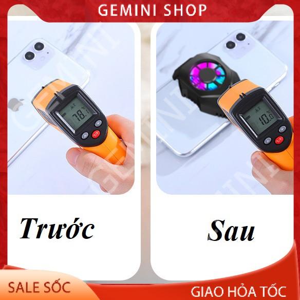 Quạt tản nhiệt gaming SÒ LẠNH siêu mát Memo L-01 cho điện thoại GEMINI SHOP