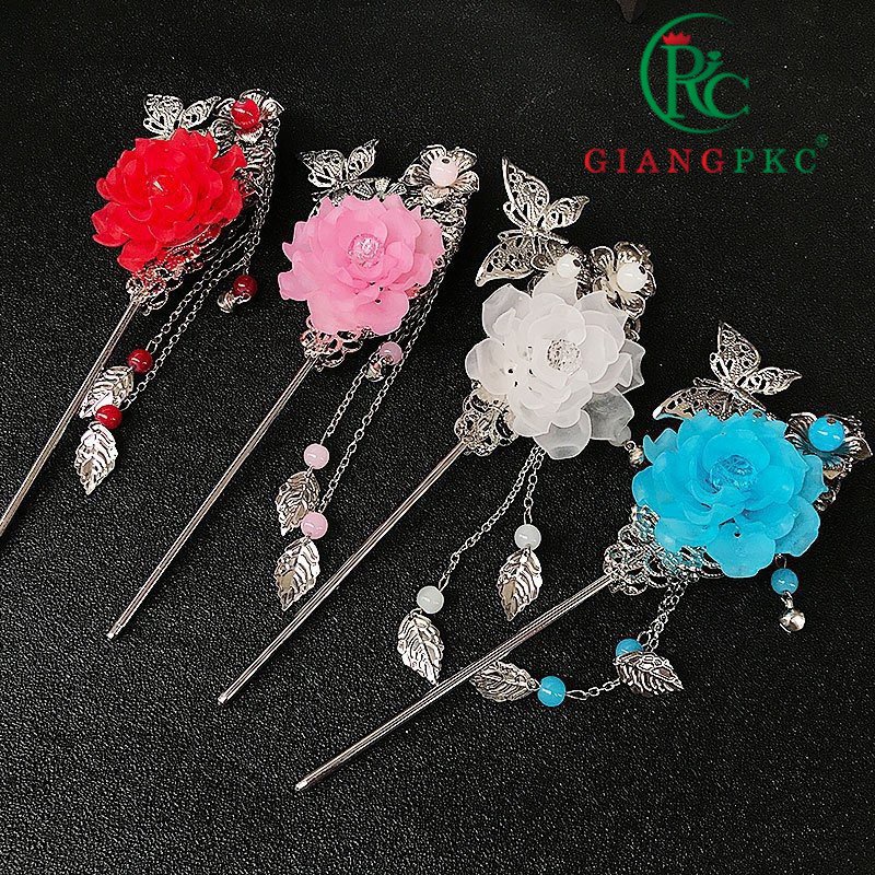 Trâm hoa cài tóc cưới