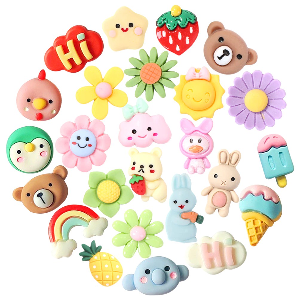 Bộ 4 sticker dễ thương 3D trang trí TiLoKi TST01 dùng dán tủ lạnh, bình nước