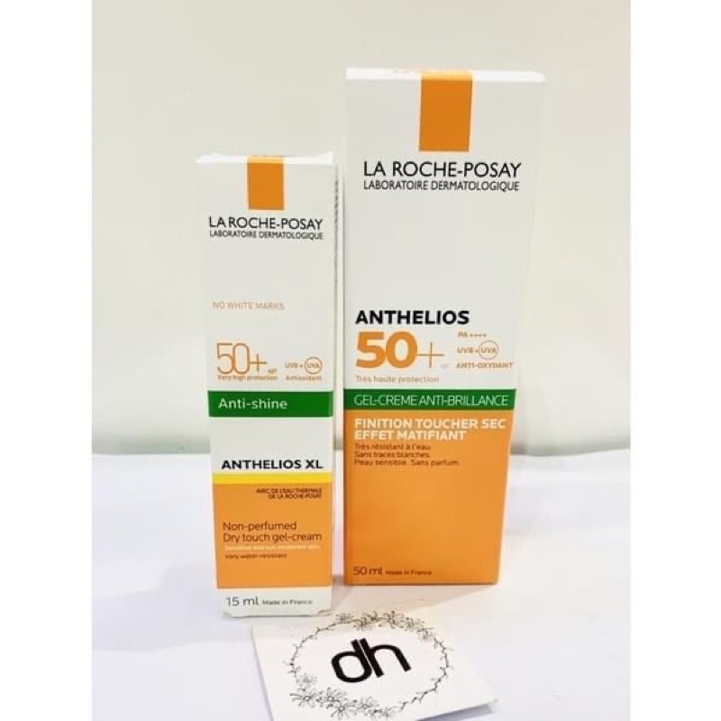 Kem chống nắng La Roche Posay Anthelios XL Anti Shine Dry Touch Gel Cream SPF 50+ 50ml