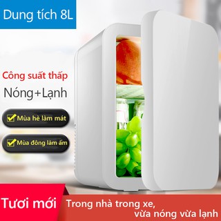 BE101- Tủ lạnh mini 8L dùng trên xe oto hoặc gia đình, vừa làm lạnh vừa làm ấm được vinhthuan.shop