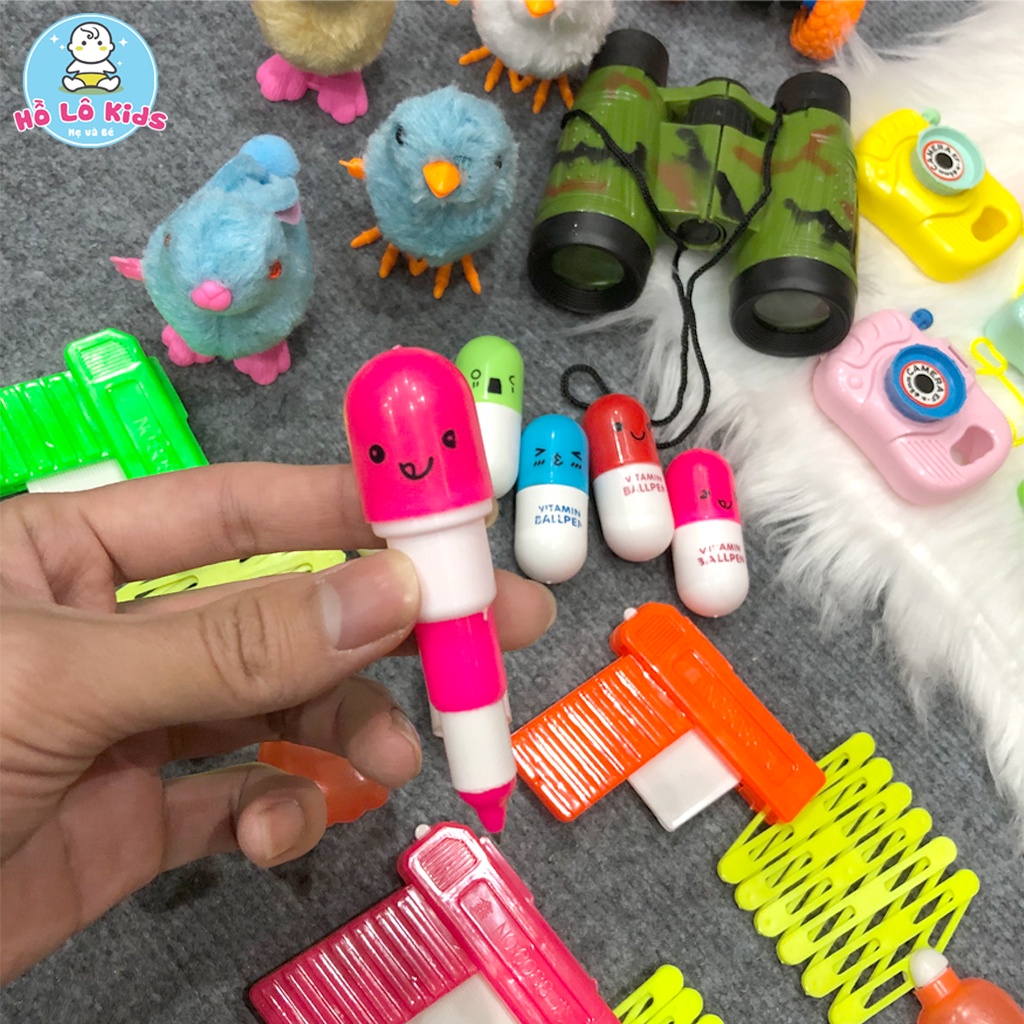 Bút viết hình viên thuốc, bút thuốc đáng yêu cute Hồ Lô Kids