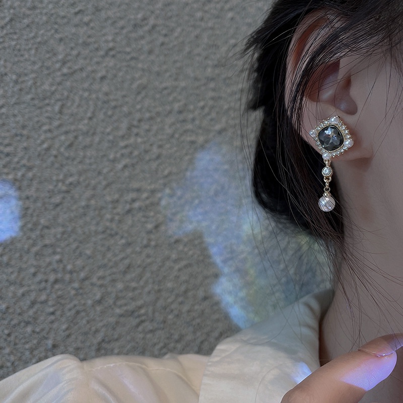 Bông Tai Ngọc Trai Thời Trang Hàn Quốc Đơn Giản